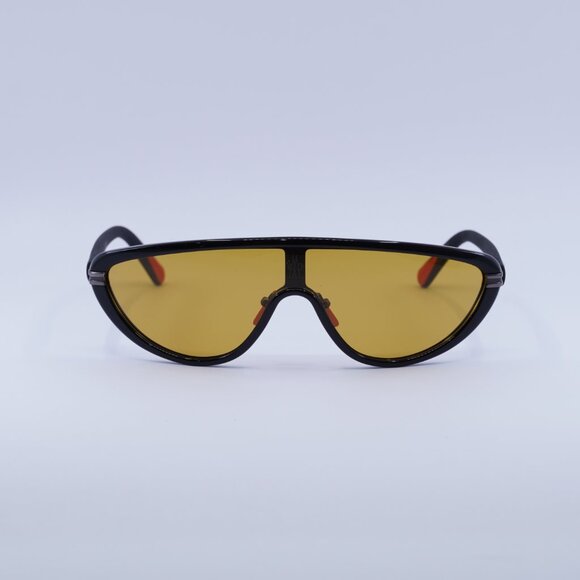 ?️ New Moncler ML0239 01E Sunglasses - Black Frame, Brown Lenses main image 5